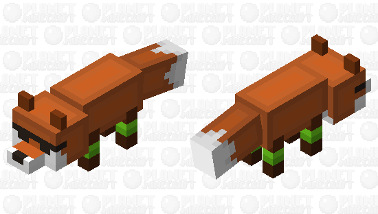 Summer Fox CE Minecraft Skin