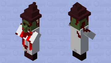 Rotting Priestess Minecraft Mob Skin