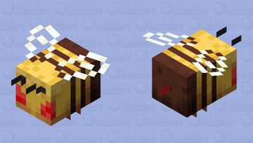 evil bee Minecraft Mob Skin