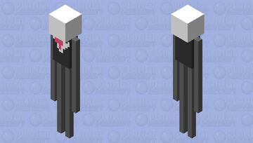 Slender men Minecraft Mob Skin