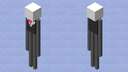 Slender men Minecraft Mob Skin
