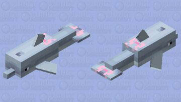 coquette dolphin Minecraft Mob Skin