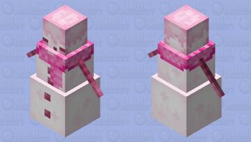 snowman cutie x3 Minecraft Mob Skin