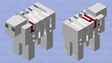 skeleton sheep Minecraft Mob Skin
