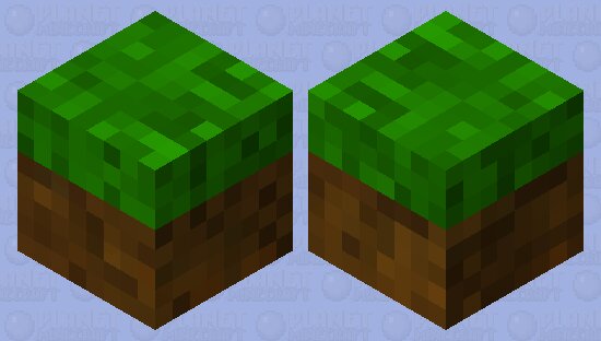 Dirt block slime