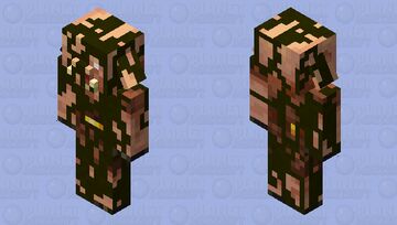 A piglin that doesn’t shower Minecraft Mob Skin