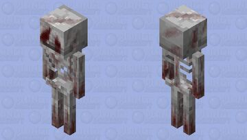 Deadly Skeleton Minecraft Mob Skin