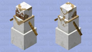 CRK: Snow Golem to Marzipan Cookie (W) Minecraft Mob Skin