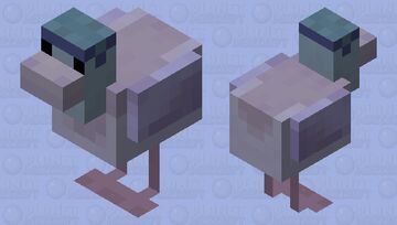 Cold Mallard Duck Minecraft Mob Skin