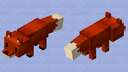 Brown Chestnut Fox Minecraft Mob Skin