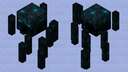 Sculk Blaze Minecraft Mob Skin