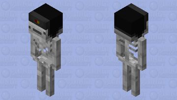 Skeleton HoaxyPoksie Minecraft Mob Skin