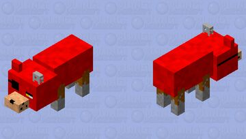 foxy the pirate Minecraft Mob Skin