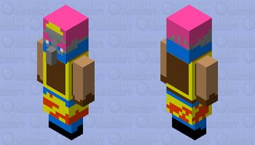 boss bandit from clash royale Minecraft Mob Skin