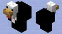 tuxedo chicken Minecraft Mob Skin