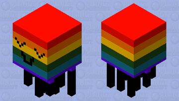The Ghast Of Pride Minecraft Mob Skin