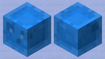 Aqua Slime Minecraft Mob Skin