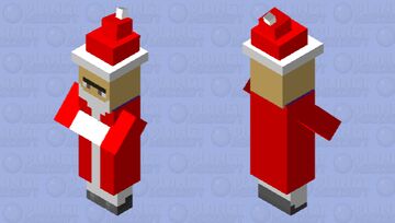 Santa Minecraft Mob Skin