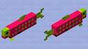 Red Dragonfruit Fish Minecraft Mob Skin