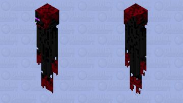Bloody Enderman Minecraft Mob Skin