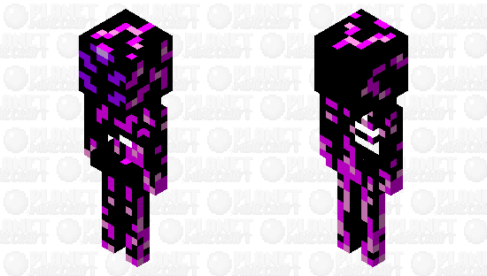 End Skeleton Minecraft Skin