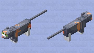 my dead cat luna Minecraft Mob Skin
