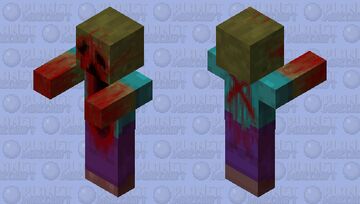 Horror of the Mineshafts Minecraft Mob Skin