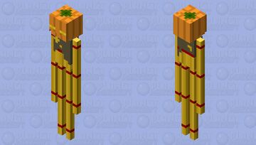 scarecrow jack o lantern Minecraft Mob Skin