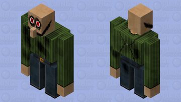 The Mechanic - Creepypasta Entity Minecraft Mob Skin