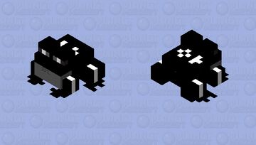Tron Frog, White/ISO Minecraft Mob Skin