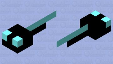 Tron Tadpole Minecraft Mob Skin