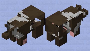 polar cow Minecraft Mob Skin