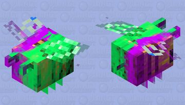 Ghost bee Minecraft Mob Skin