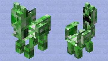 Creeper Minecraft Mob Skin