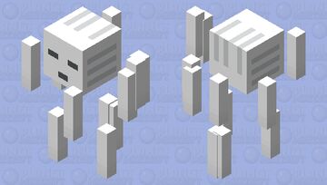 Blaze Ghast Minecraft Mob Skin