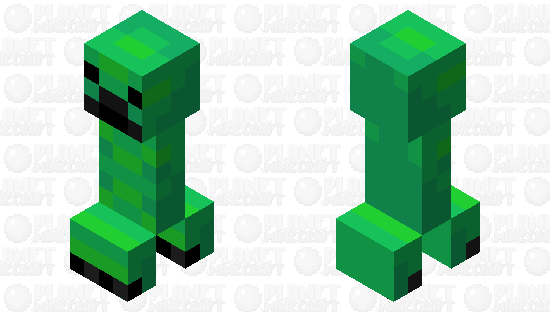 8x8 Creeper Minecraft Skin