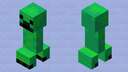 8x8 Creeper Minecraft Mob Skin