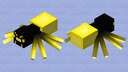 Golden Neon Spooder Minecraft Mob Skin
