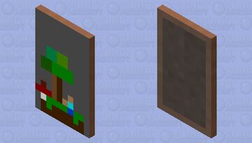 Getting Wood Minecraft Mob Skin
