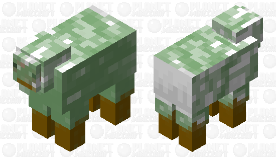 Swamp sheep Minecraft Skin