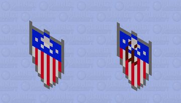 Captain America's Shield Minecraft Mob Skin