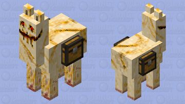 Gleeful Llama - Creepypasta Minecraft Mob Skin