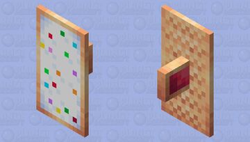 Pop-Tart Shield Minecraft Mob Skin