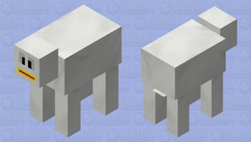 fat chicken Minecraft Mob Skin