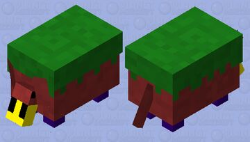 snifferdillo Minecraft Mob Skin