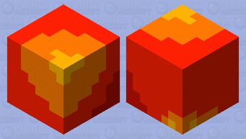 lava slime magma cube terraria Minecraft Mob Skin