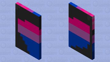 PRIDE DAY 9 BISEXUAL FLAG! Minecraft Mob Skin