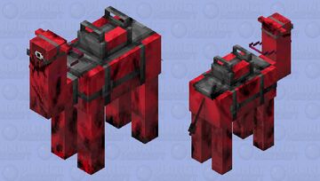 The Scarlet Spitter - Creepypasta Camel Minecraft Mob Skin