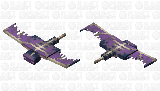 purple phantom Minecraft Skin