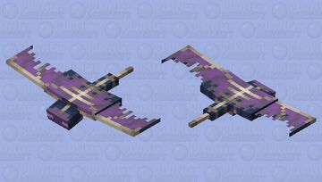 purple phantom Minecraft Mob Skin
